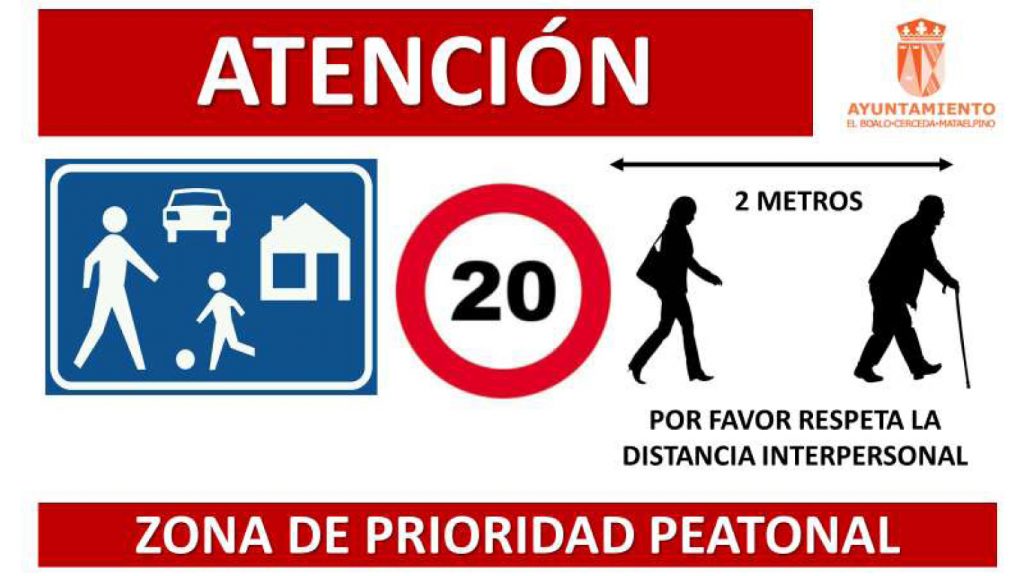 Zona de Prioridad Peatonal